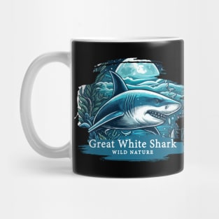 Great White Shark - WILD NATURE - GREAT WHITE SHARK -5 Mug